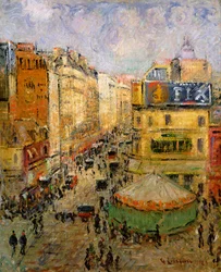 Rue de Clignancourt, 1924